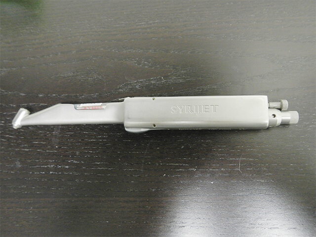 針のない麻酔器